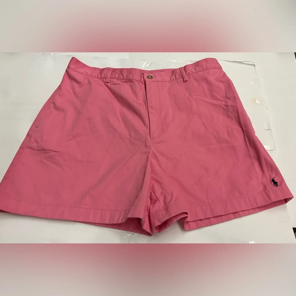 New Ralph Lauren Sport Pink Shorts size 14 100% Cotton Summer - Picture 2 of 16